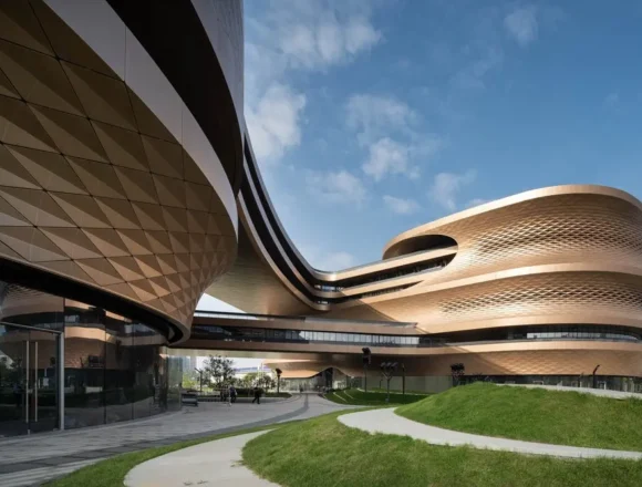 AIA UK Building Tour Series 2023 – Infinitus Plaza by Zaha Hadid Architects