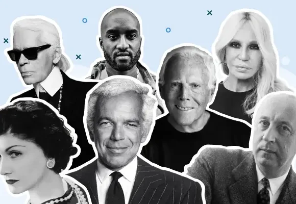 45 World famous Fashion designers you should study to learn about fashion